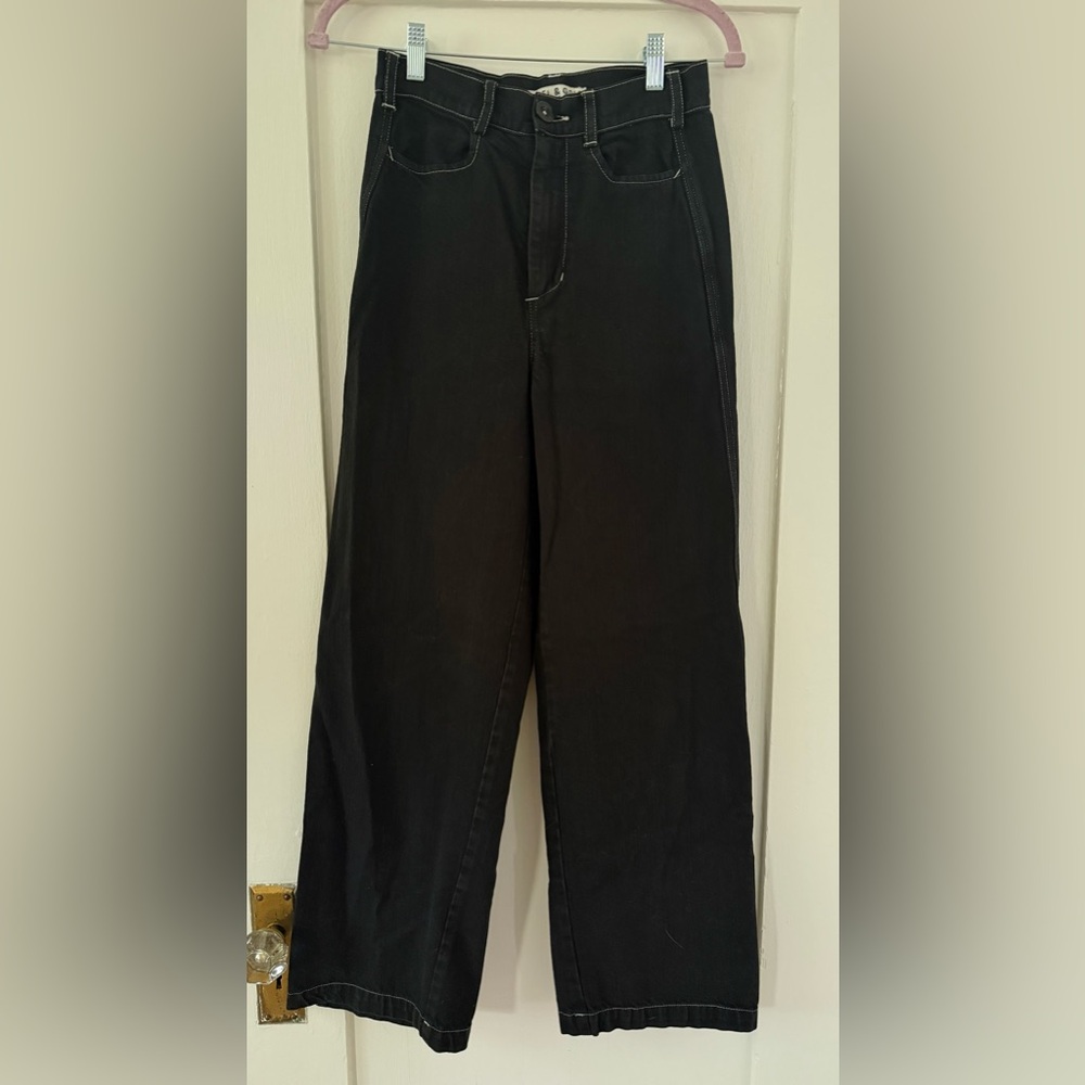 Gravel & Gold Placer Pants in Raven in size 0
